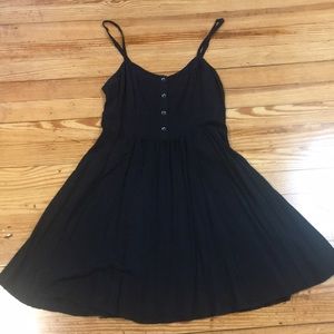 Express black mini sundress